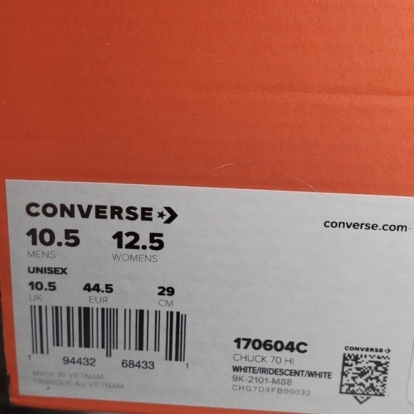 New Chuck 70 Hi 'Hi-Vis Irisdescent' - Picture 11 of 11